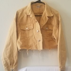 Sunrise Cropped Denim Jacket
